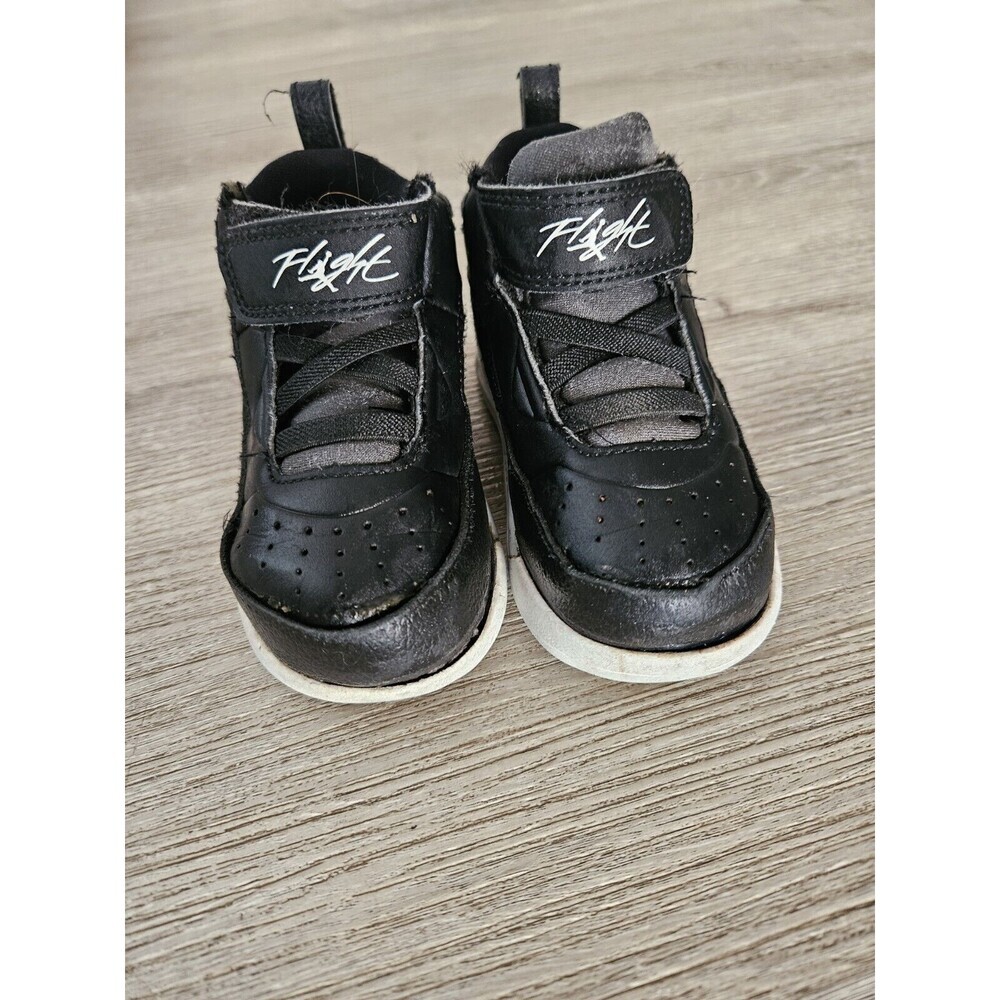 ✅️Nike Jordan Flight 6c Black Toddler Athletic Shoe